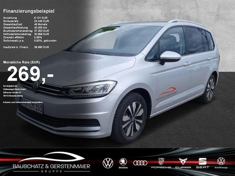 Silber Gebraucht 2024 VW Touran Move Van / Kleinbus | 38.980 € (Teuer) - Bild 1/4