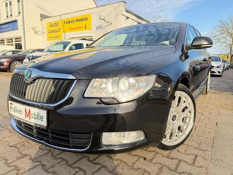 Gebraucht Skoda Superb Elegance 140 PS (102 kW) 2008 Schwarz Limousine