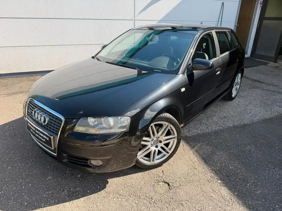 Gebraucht Audi A3 170 PS (125 kW) 2007 Schwarz Kleinwagen