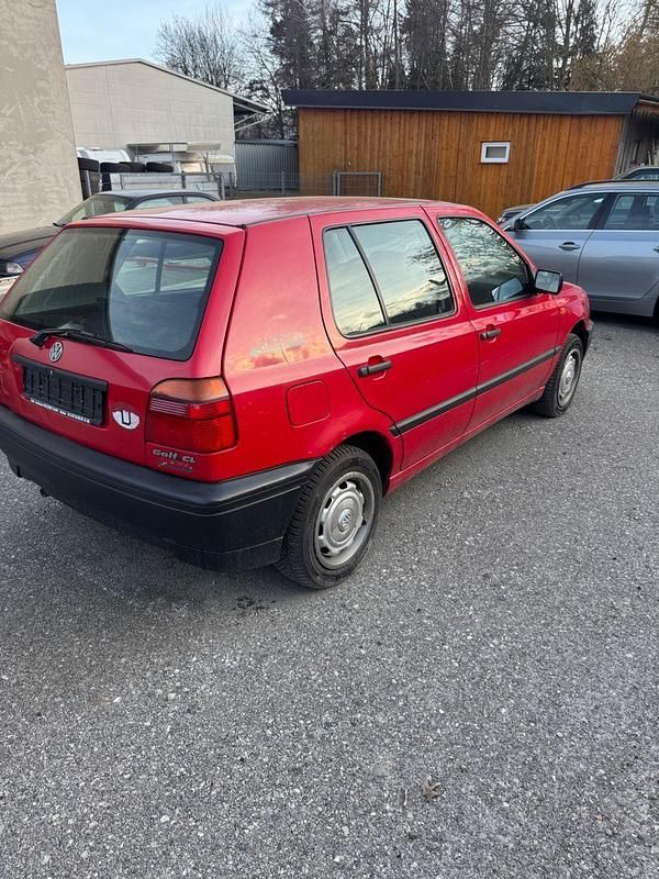 Gebraucht VW Golf III 75 PS (55 kW) 1993 Rot Kleinwagen