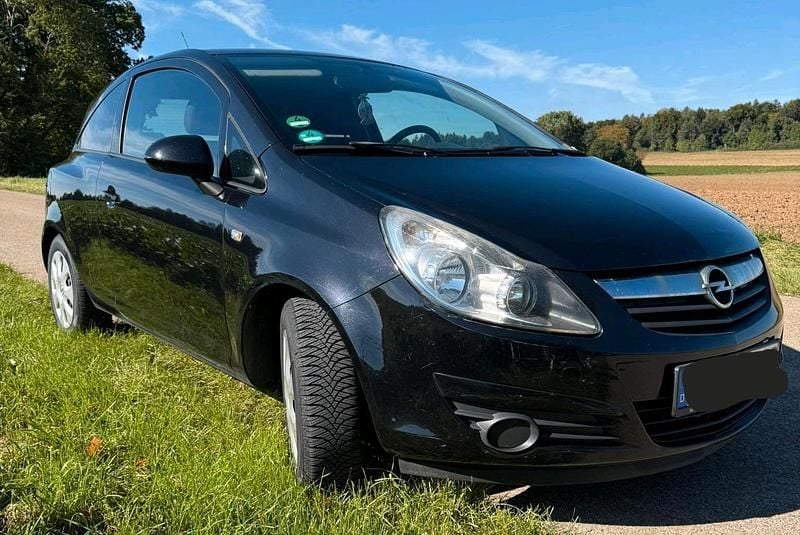 Schwarz Gebraucht 2010 Opel Corsa Kleinwagen | 999 € (Superpreis) - Bild 1/4