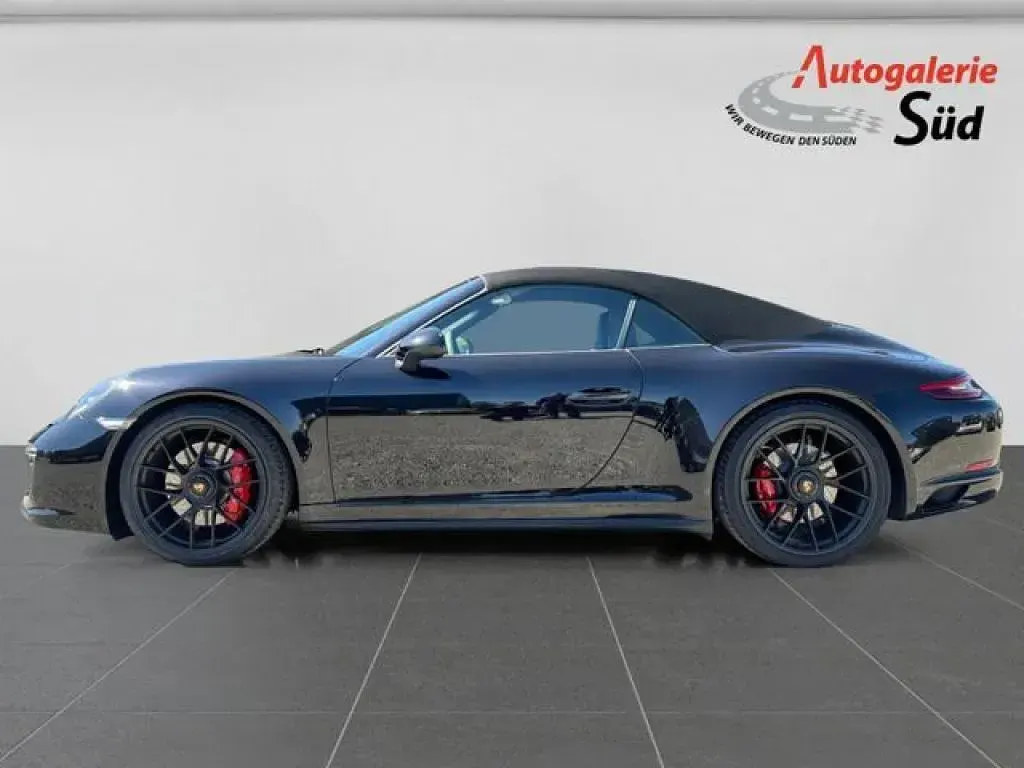 Gebraucht Porsche 911 Carrera GTS Chrono 450 PS (330 kW) 2018 Tiefschwarz (metallic) Cabrio
