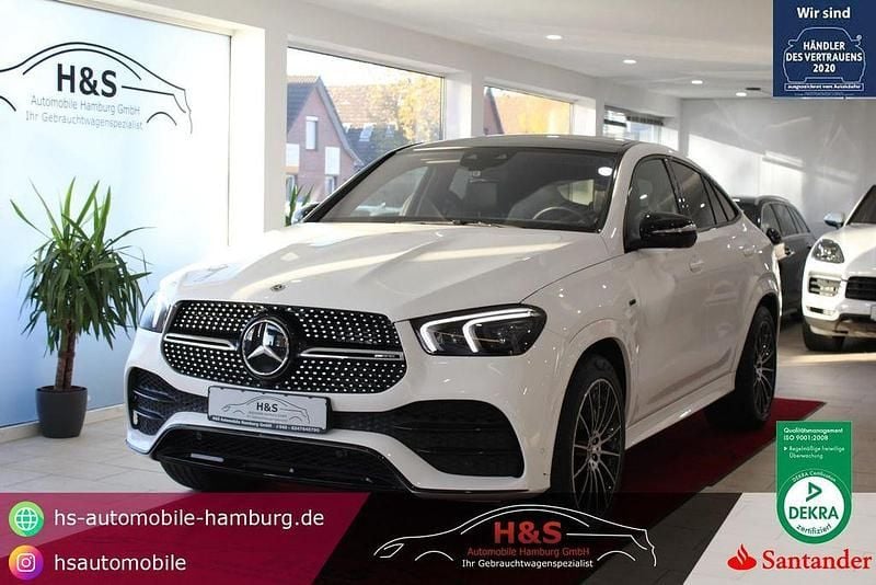 Weiß Gebraucht 2021 Mercedes GLE350 AMG line Coupé | 69.900 € (Etwas zu teuer) - Bild 1/4