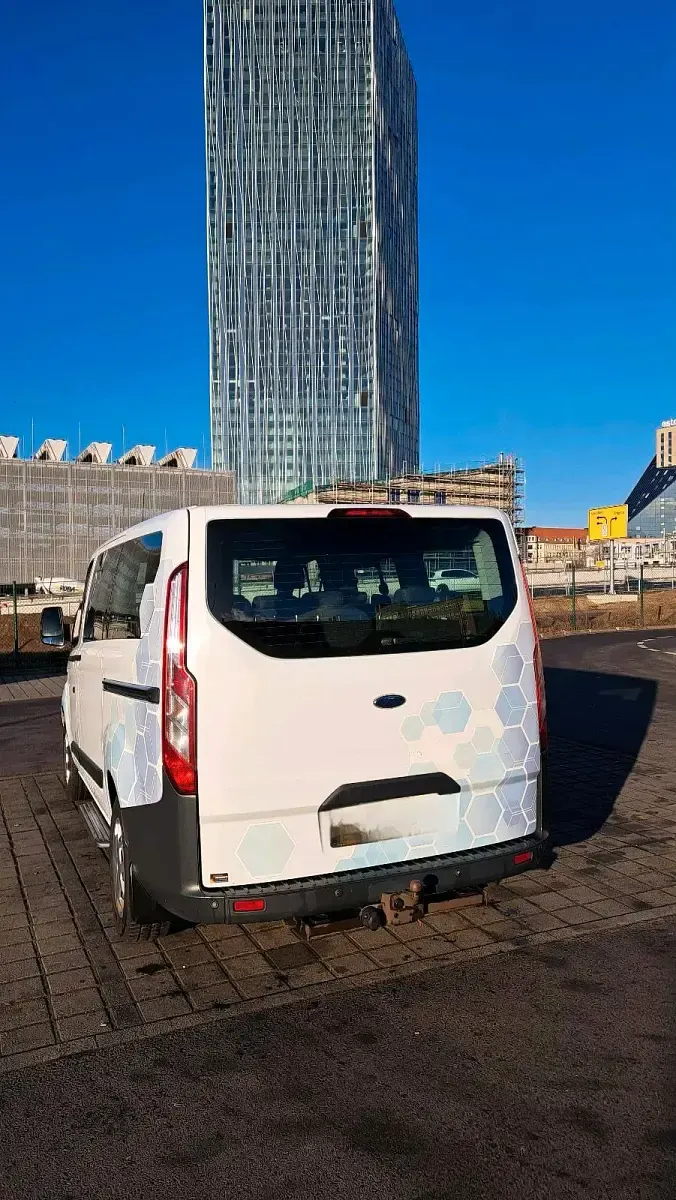 Usata Ford Transit Custom 170 CV (125 kW) 2016 Bianco Monovolume