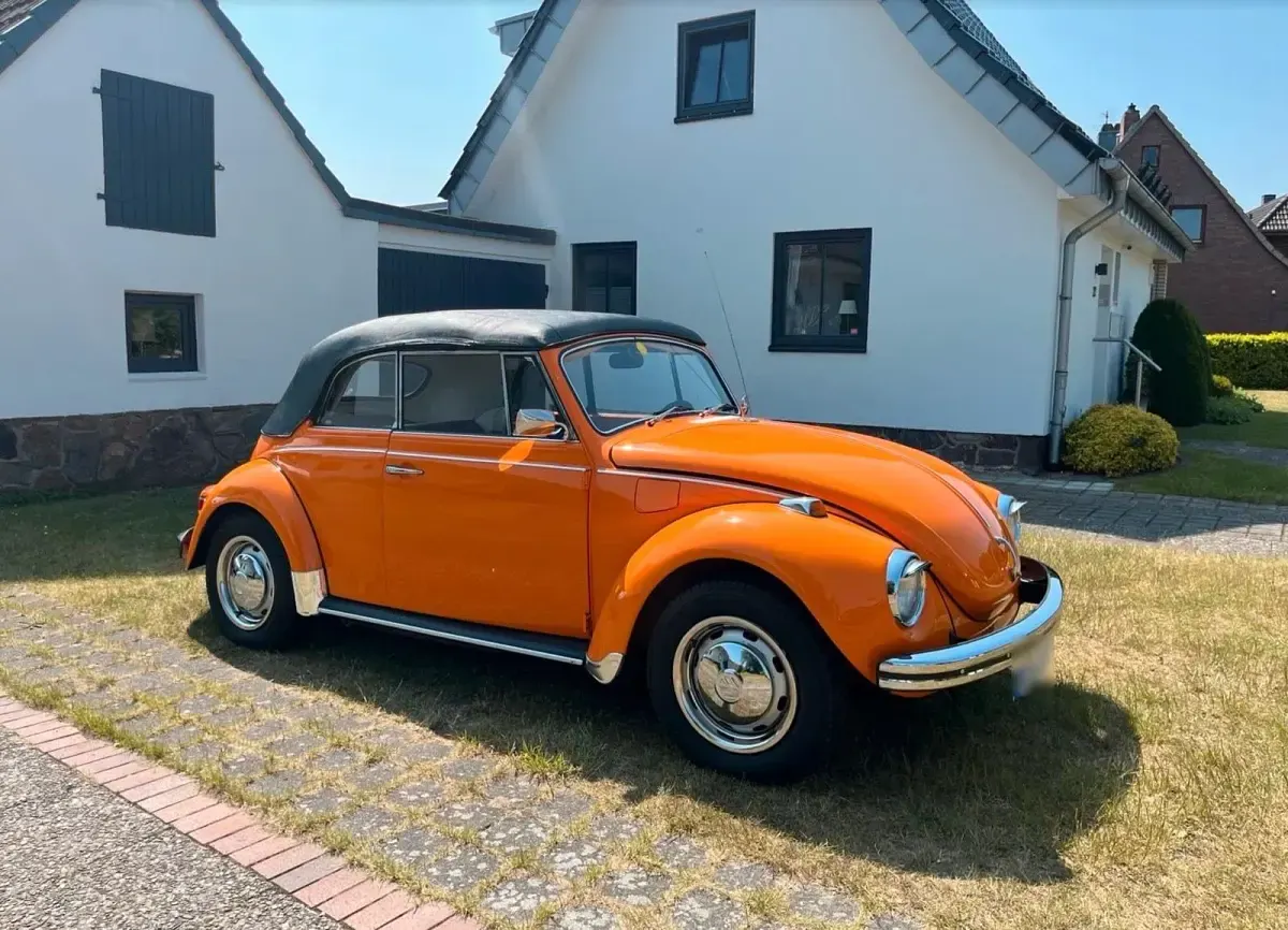 Gebraucht VW Käfer 44 PS (32 kW) 1971 Orange Cabrio