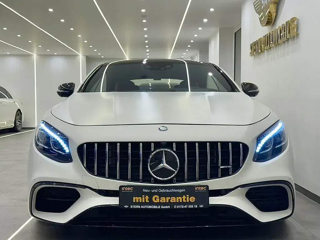 Gebraucht Mercedes S63 AMG AMG 585 PS (430 kW) 2015 Designo magno kaschmirweiss Coupé