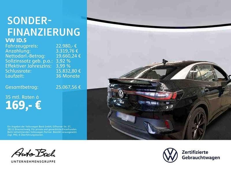 Gebraucht VW ID.5 Pro 127 kW (174 PS) 2022 Grenadillschwarz metallic SUV