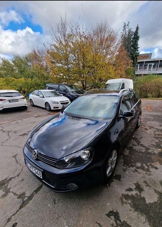 Schwarz Gebraucht 2009 VW Golf VI Exclusive Kombi | 4.850 € (Fairer Preis) - Bild 1/4