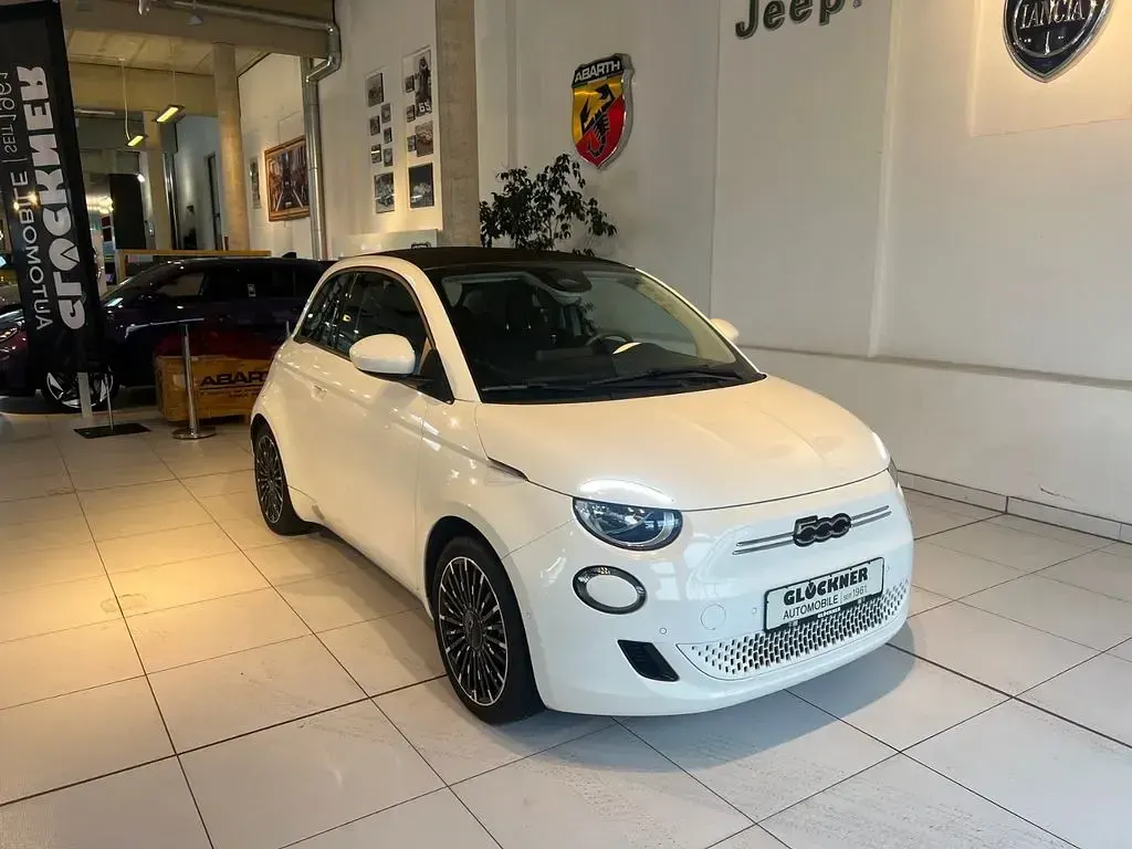 Gebraucht Fiat 500e 86 kW (118 PS) 2023 Weiß Cabrio
