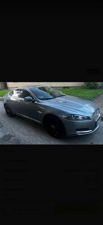 Grau Gebraucht 2014 Jaguar XF S Limousine | 7.699 € (Fairer Preis) - Bild 1/4