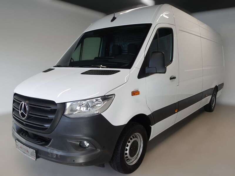 Arktikweiss Gebraucht 2022 Mercedes Sprinter Van | 30.990 € (Superpreis) - Bild 1/4