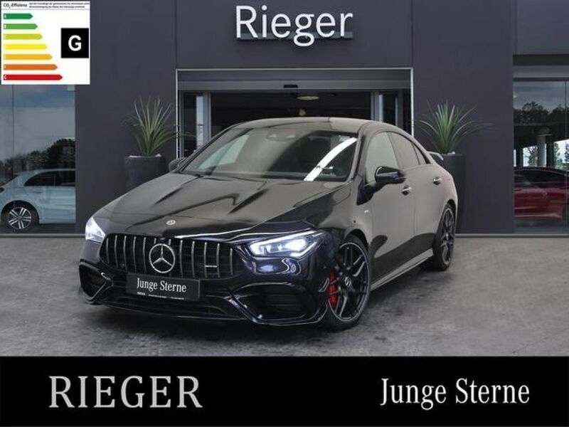 Black metallic Gebraucht 2024 Mercedes CLA45 AMG AMG Coupé | 59.649 € (Fairer Preis) - Bild 1/4