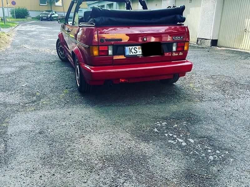 Rot Gebraucht 1992 VW Golf Cabriolet Cabrio | 8.700 € - Bild 1/3