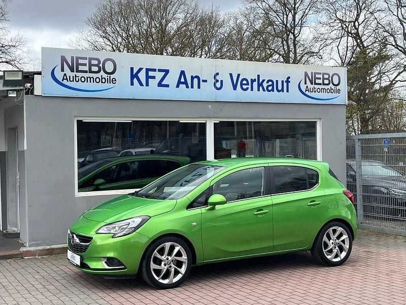 Gebraucht Opel Corsa Innovation 90 PS (66 kW) 2017 Grün Kleinwagen