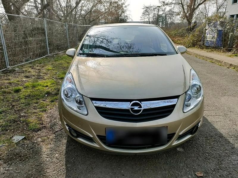 Gebraucht Opel Corsa 80 PS (58 kW) 2009 Gelb Kleinwagen