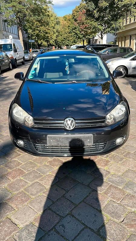 Schwarz Gebraucht 2009 VW Golf VI Kombi | 5.200 € (Fairer Preis) - Bild 1/4