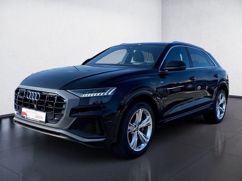 Gebraucht Audi Q8 S-Line 381 PS (280 kW) 2022 Mythosschwarz metallic SUV