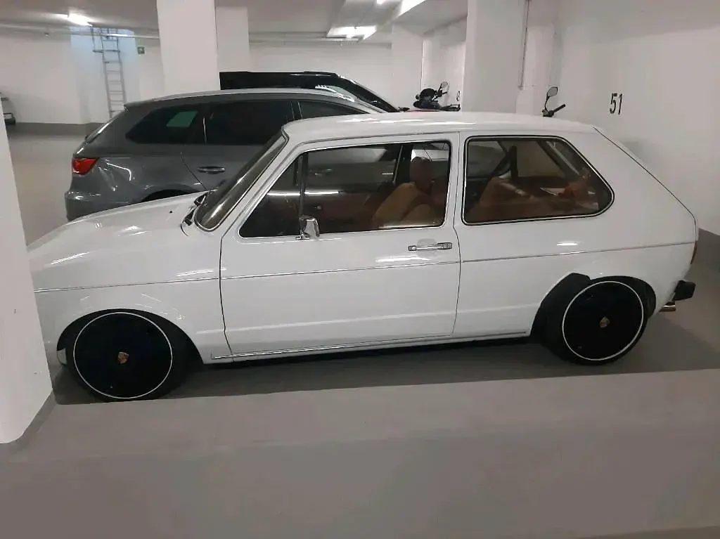 Brugt VW Golf I 150 HK (110 kW) 1980 Hvid Hatchback
