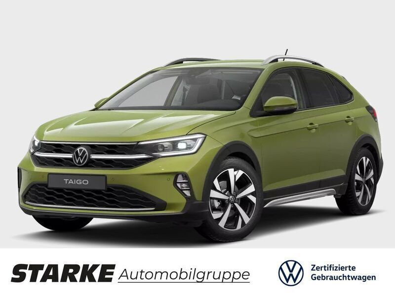 Grün Gebraucht 2024 VW Taigo Style SUV | 20.330 € (Superpreis) - Bild 1/4
