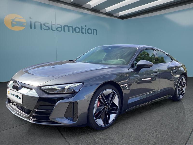 Grau Gebraucht 2022 Audi e-tron GT quattro Limousine | 61.999 € (Superpreis) - Bild 1/4