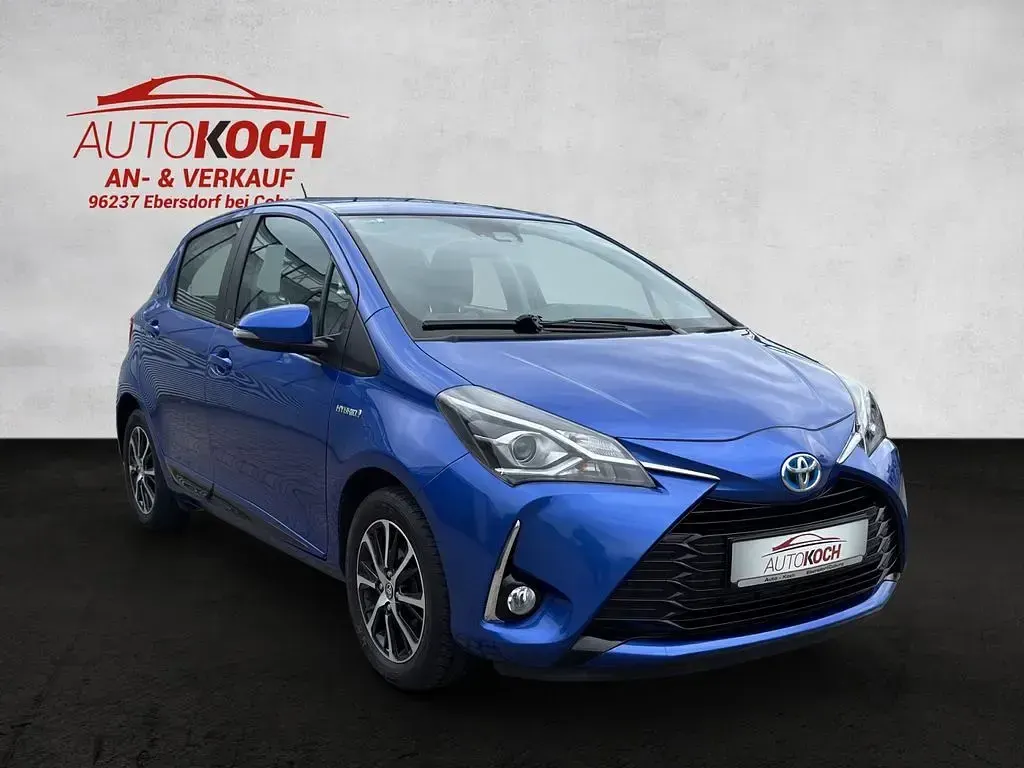 Gebraucht Toyota Yaris Hybrid Team 75 PS (55 kW) 2018 Blau Limousine