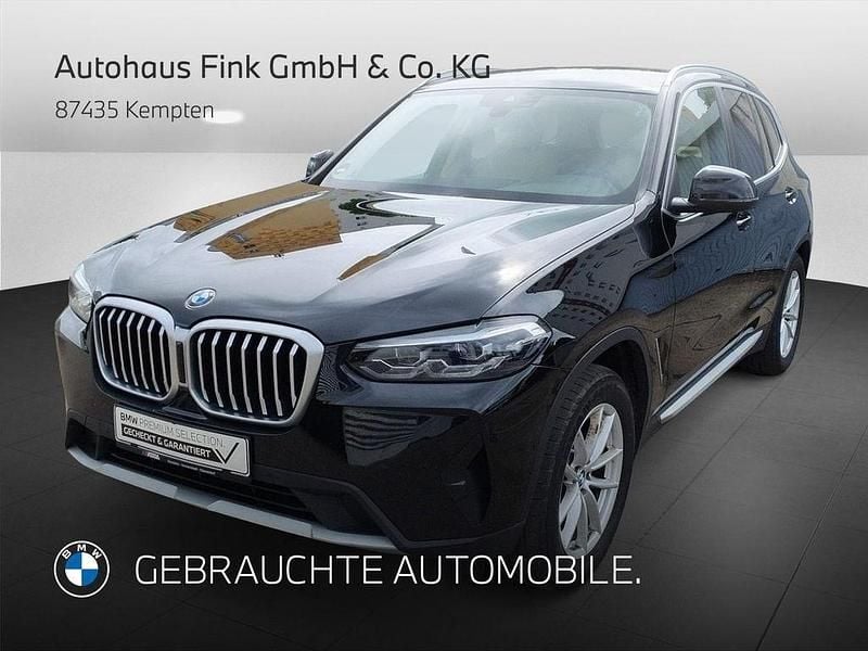 Schwarz uni Gebraucht 2023 BMW X3 Sport Line SUV | 44.990 € (Fairer Preis) - Bild 1/4