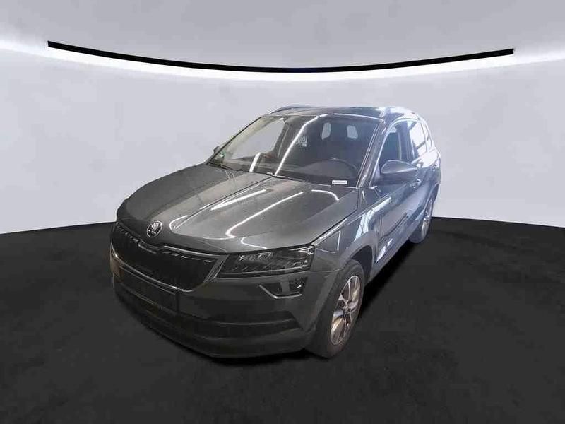 Seda quartz/quartz grey Gebraucht 2021 Skoda Karoq Clever SUV | 18.590 € (Guter Preis) - Bild 1/4