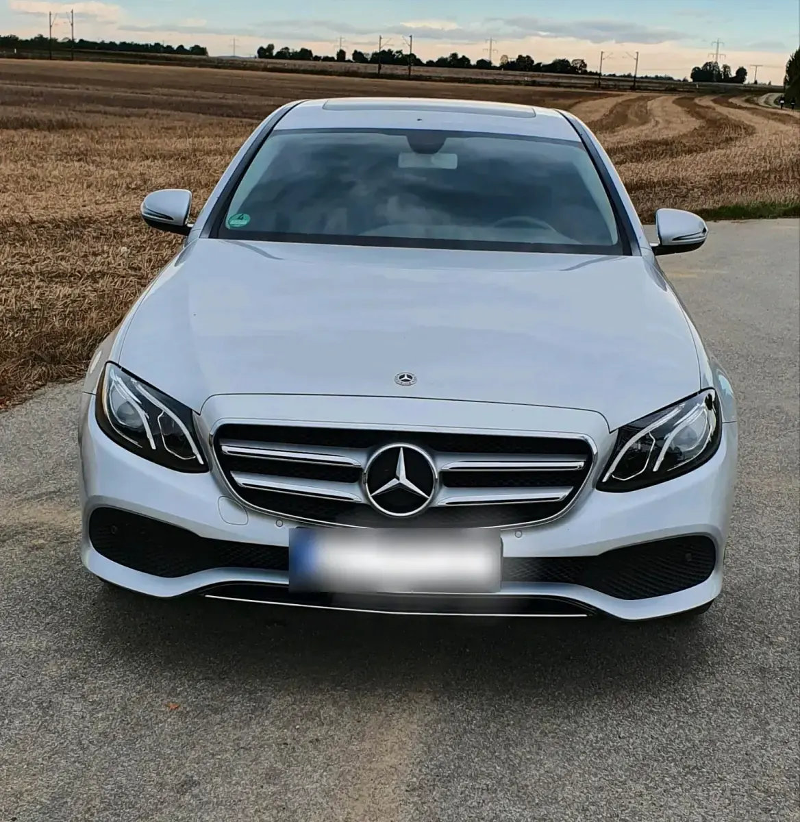 Usata Mercedes E250 Avantgarde 211 CV (155 kW) 2018 Argento Berlina