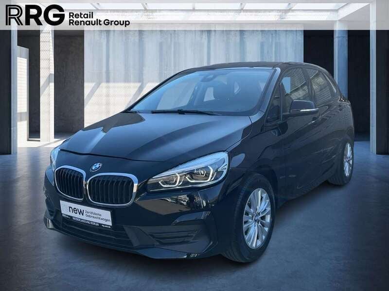 Schwarz Gebraucht 2021 BMW 218 Active Tourer Advantage Van / Kleinbus | 20.690 € (Fairer Preis) - Bild 1/4