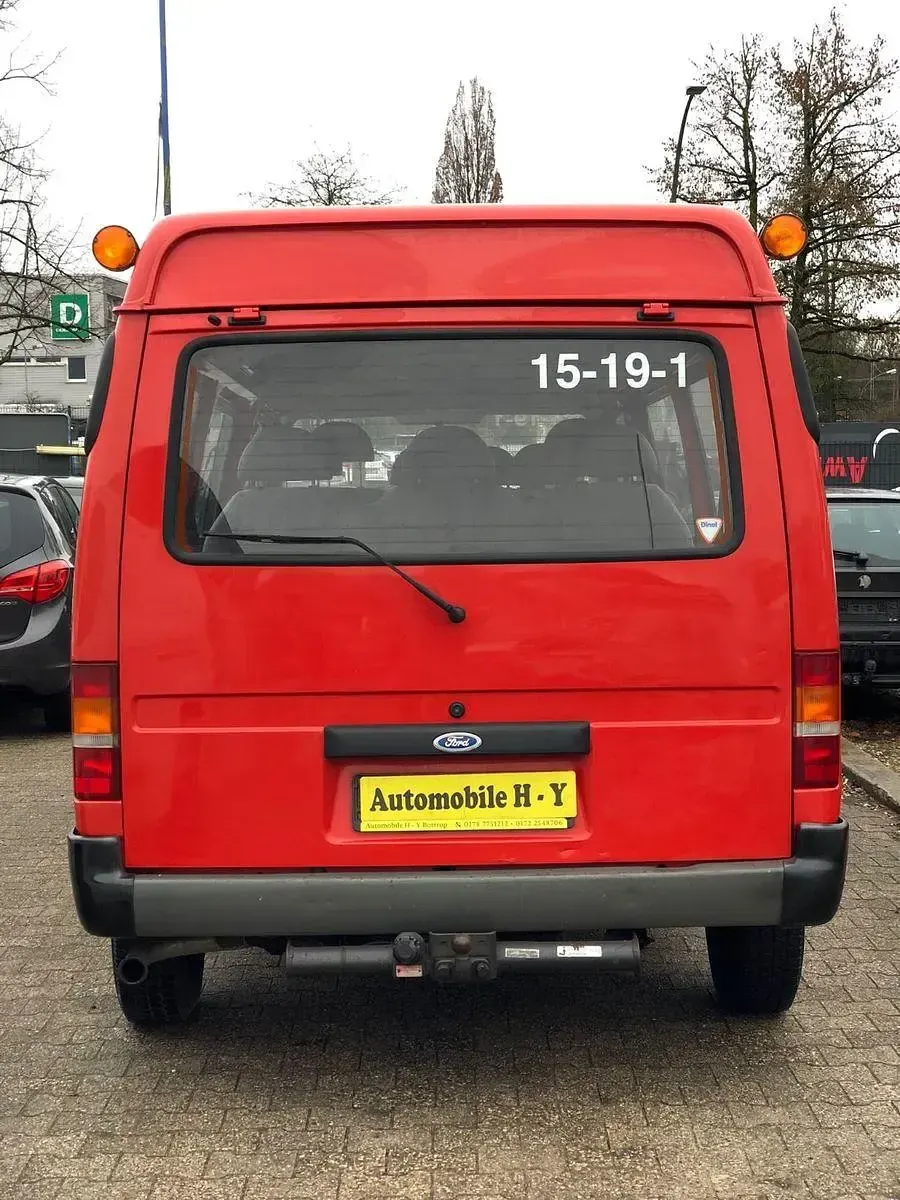 Gebraucht Ford Transit 69 PS (50 kW) 1996 Rot Van / Kleinbus