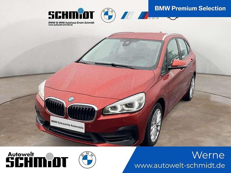 Sunset orange metallic Gebraucht 2021 BMW 218 Active Tourer Advantage Van / Kleinbus | 23.880 € (Fairer Preis) - Bild 1/4