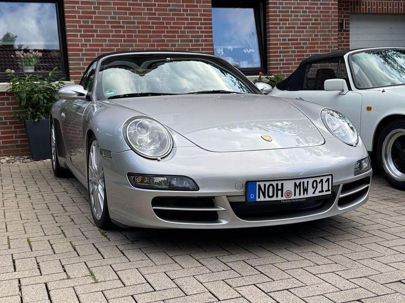 Silber Gebraucht 2006 Porsche 911 Carrera S Cabriolet Cabrio | 49.911 € (Superpreis) - Bild 1/4