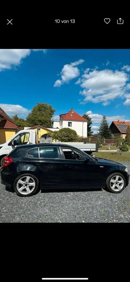 Gebraucht BMW 118 143 PS (105 kW) 2008 Schwarz Kleinwagen