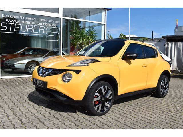 Gelb Gebraucht 2014 Nissan Juke Tekna SUV | 10.890 € (Etwas zu teuer) - Bild 1/1
