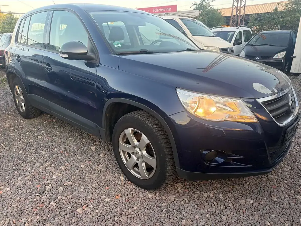 Gebraucht VW Tiguan Trendline 150 PS (110 kW) 2008 Shadow blue metallic SUV