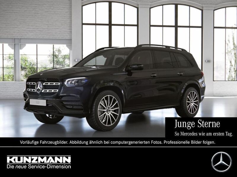 Obsidianschwarz metallic Gebraucht 2020 Mercedes GLS400 AMG SUV | 68.800 € (Fairer Preis) - Bild 1/4