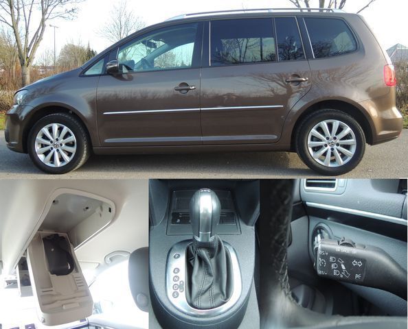 Gebraucht VW Touran Highline 105 PS (77 kW) 2013 Braun metallic Van / Kleinbus