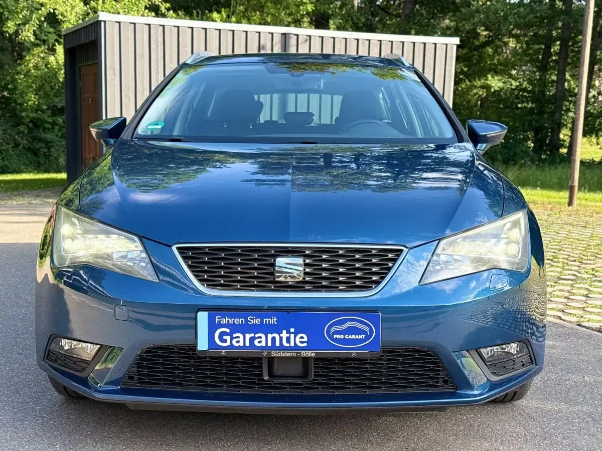 Gebraucht Seat Leon ST Style 150 PS (110 kW) 2014 Blau Kombi