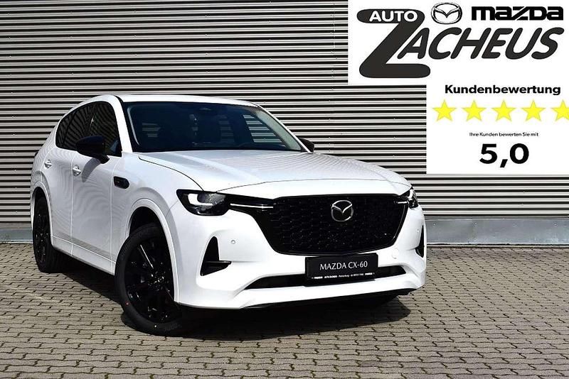Rhodium white Gebraucht 2024 Mazda CX-60 Homura-Line SUV | 54.590 € (Teuer) - Bild 1/4