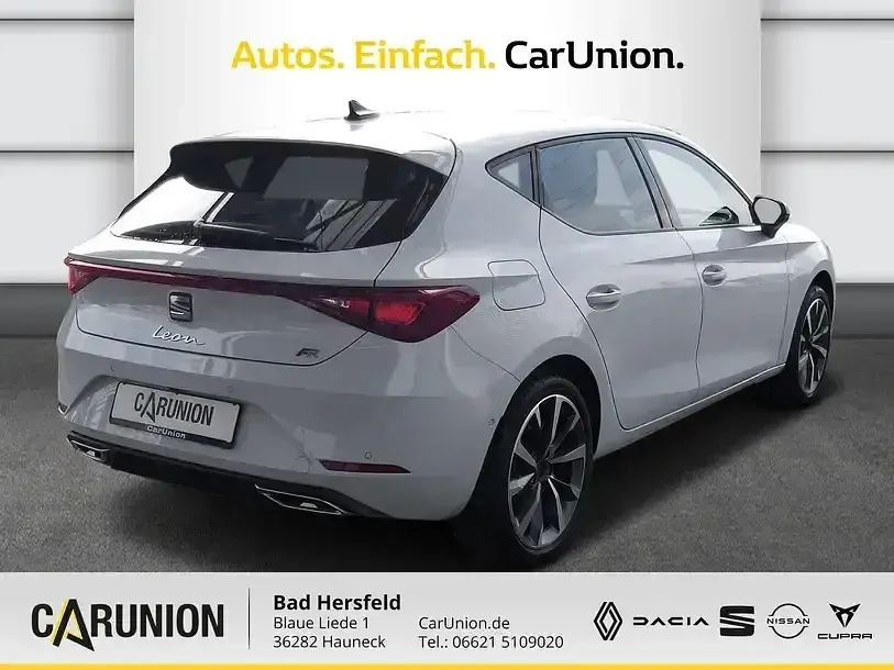 Gebraucht Seat Leon FR 150 PS (110 kW) 2024 Nevada weiß Limousine