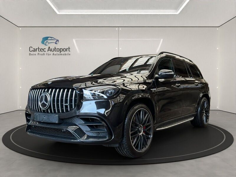 Obsidianschwarz metalliclack Gebraucht 2022 Mercedes GLS63 AMG AMG SUV | 155.885 € - Bild 1/4