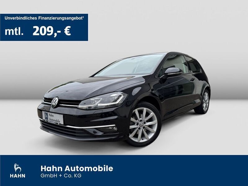 Schwarz Gebraucht 2018 VW Golf VII Highline Kleinwagen | 16.430 € (Fairer Preis) - Bild 1/3