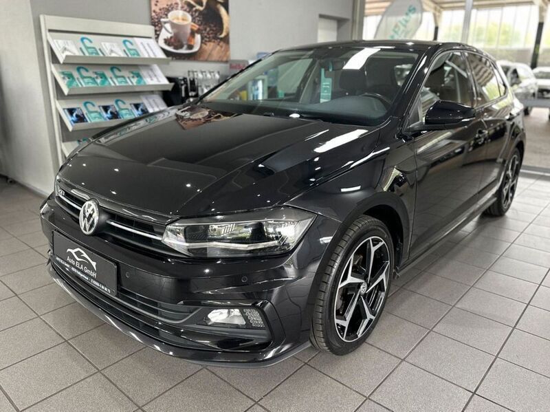 Schwarz Gebraucht 2019 VW Polo R-line Kleinwagen | 16.990 € (Guter Preis) - Bild 1/4