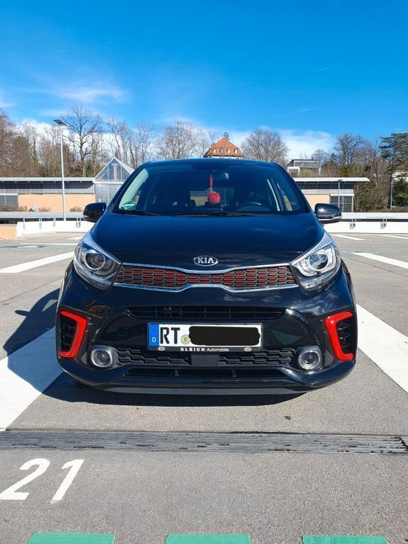 Schwarz Gebraucht 2019 Kia Picanto GT-Line Kleinwagen | 13.999 € (Fairer Preis) - Bild 1/4