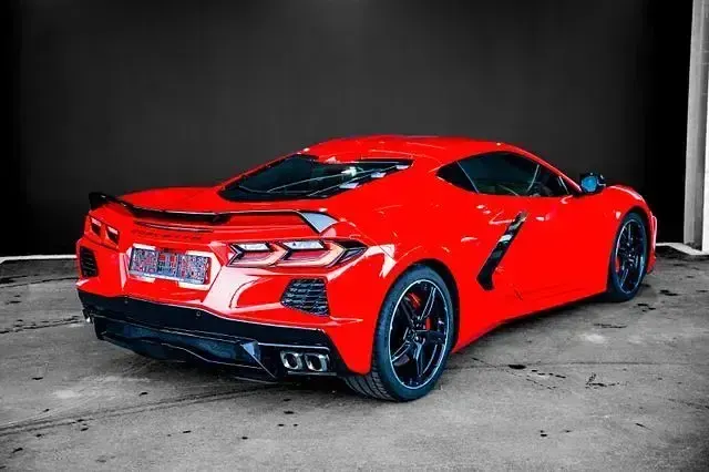 Gebraucht Corvette Stingray 481 PS (353 kW) 2021 Rot Coupé
