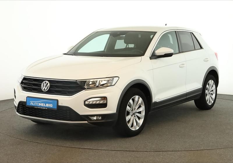 Pure white Gebraucht 2022 VW T-Roc Sport SUV | 21.880 € (Guter Preis) - Bild 1/4