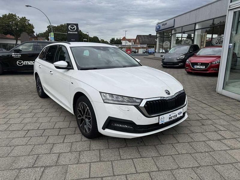 Candyweiß Gebraucht 2022 Skoda Octavia Clever Kombi | 20.900 € (Guter Preis) - Bild 1/4