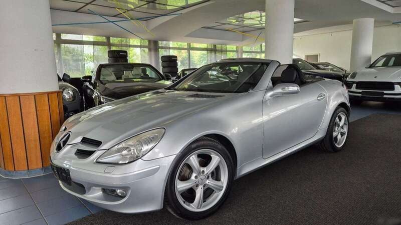Silber Gebraucht 2004 Mercedes SLK200 Cabrio | 8.990 € (Fairer Preis) - Bild 1/4