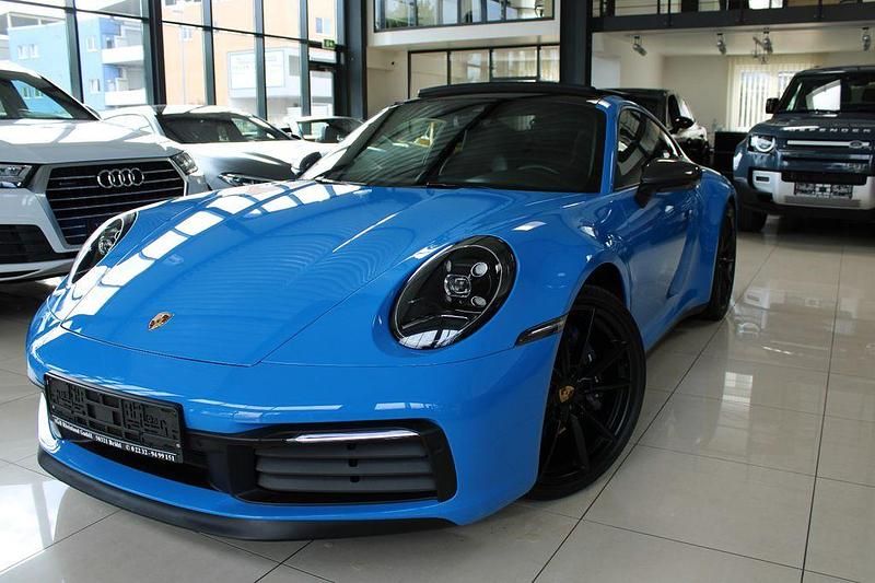 Sharkblue** Gebraucht 2023 Porsche 911 Carrera T Chrono Coupé | 123.600 € (Guter Preis) - Bild 1/4