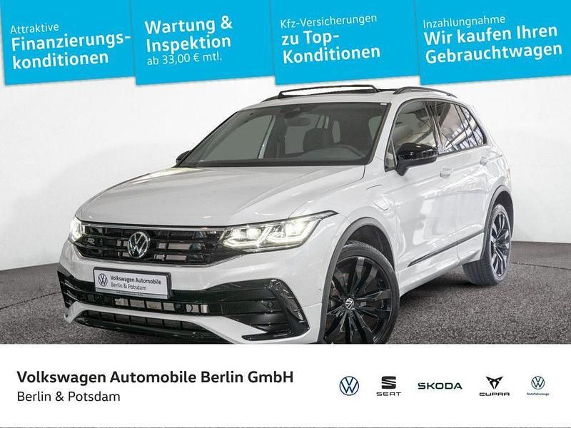 Oryxweiß perlmutteffekt Gebraucht 2022 VW Tiguan R-line SUV | 33.933 € (Guter Preis) - Bild 1/4